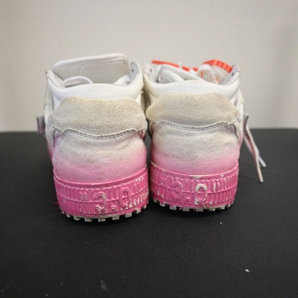 OFF-WHITE 3.0 Trainers Pink Ombre Chunky Sneakers Size 38 - Picture 3 of 14